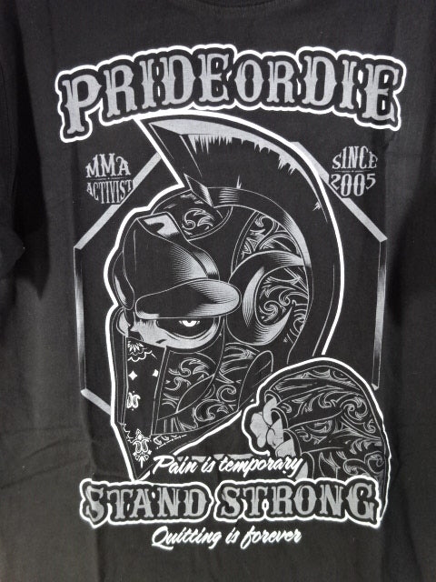PRIDE OR DIE T-Shirt (3) (Black)