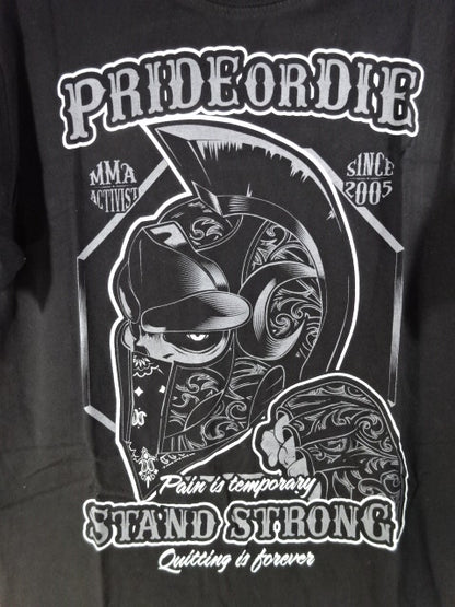 PRIDE OR DIE T-Shirt (3) (Black)