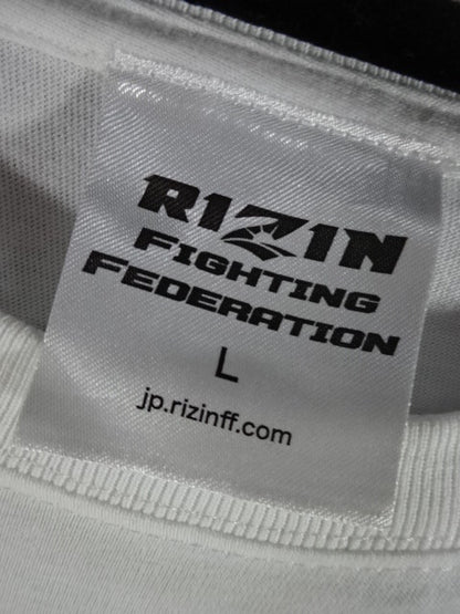 Super RIZIN Mikuru Asakura  Picture T-Shirt (1) (White)