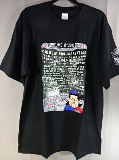 Toru Owashi  "Osu Pro Wrestling 2008 T-Shirt