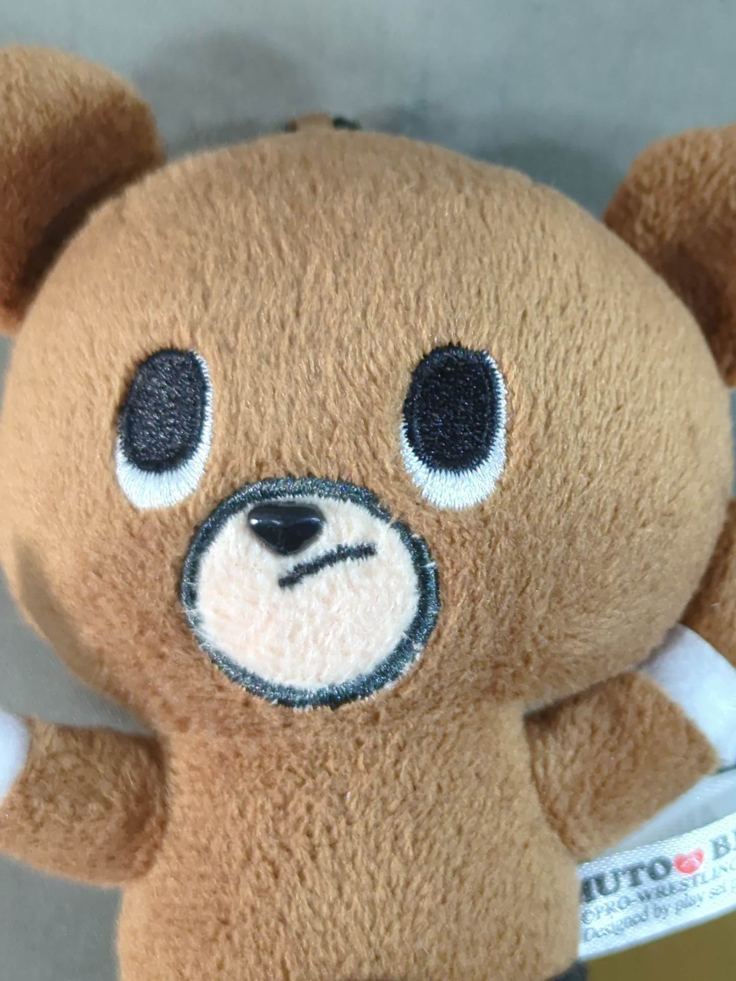 武藤ベアー ぬいぐるみマスコットキーホルダー