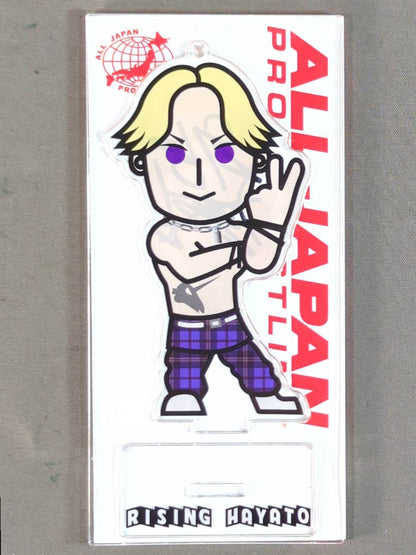 【直筆サイン入り】ライジングHAYATO キャラクターアクリルスタンドキーホルダー