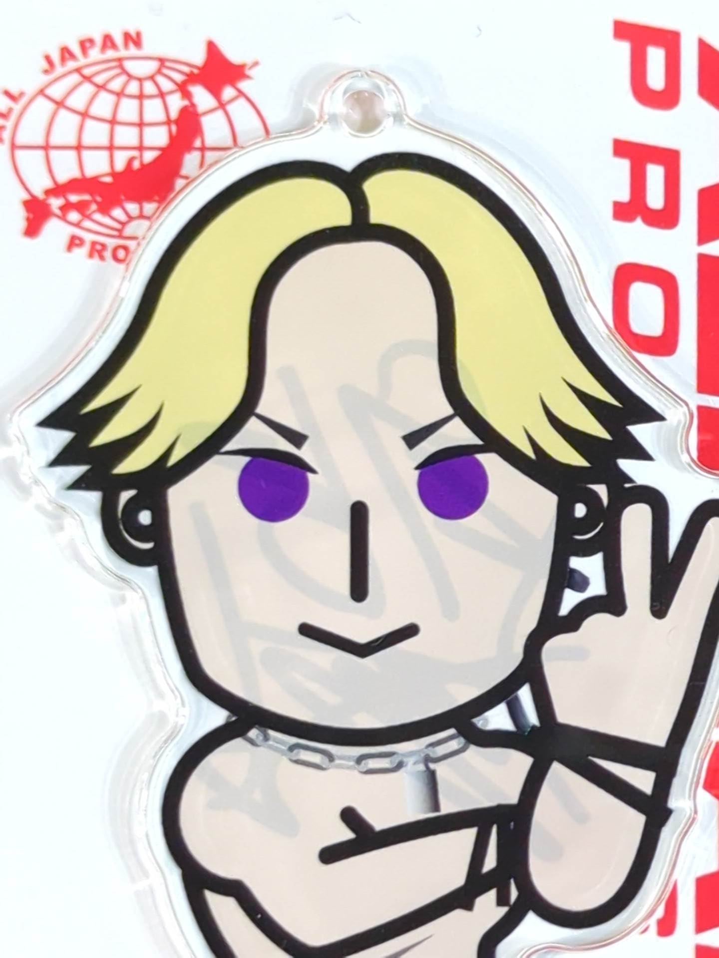 【直筆サイン入り】ライジングHAYATO キャラクターアクリルスタンドキーホルダー