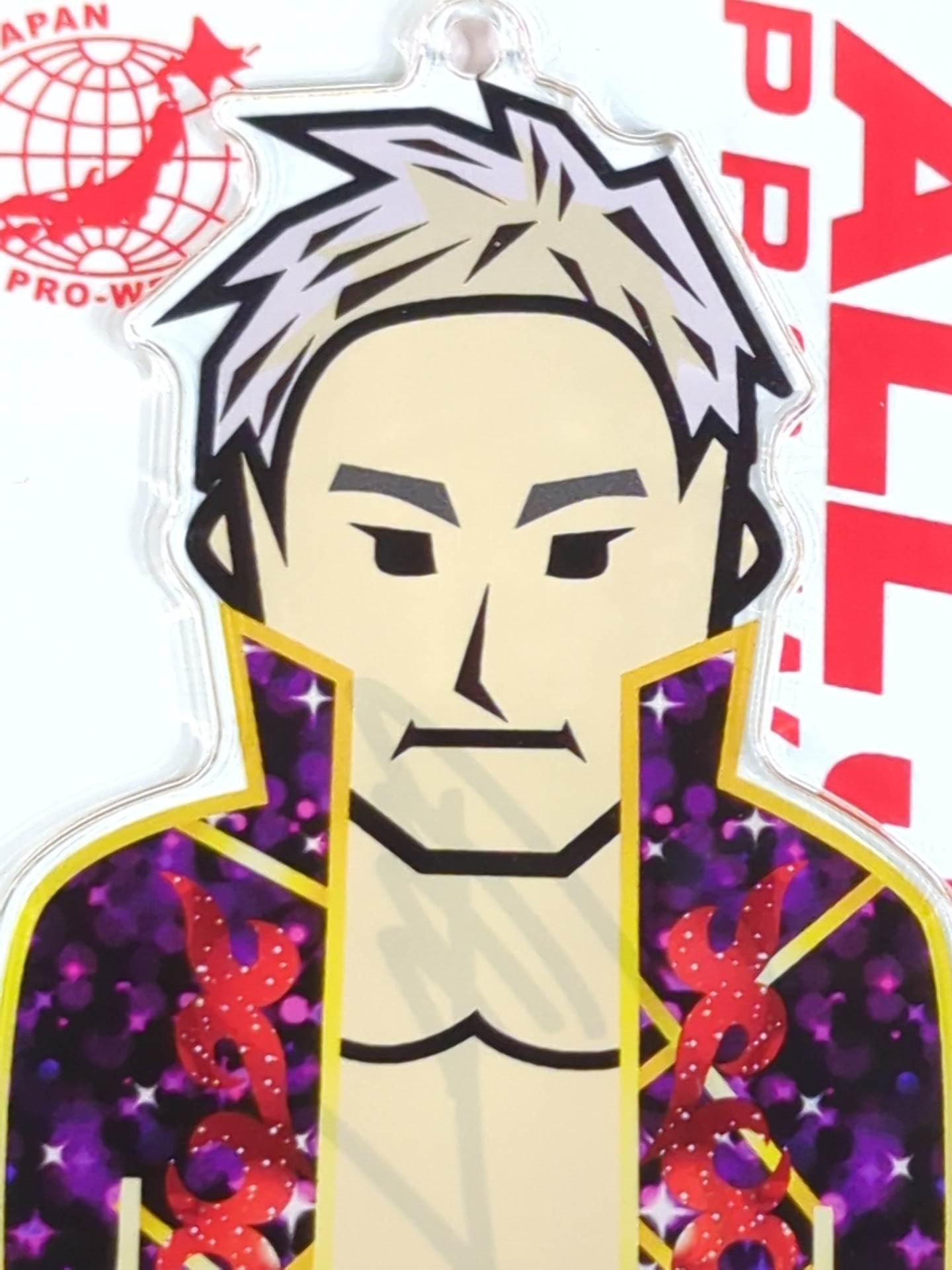 【直筆サイン入り】綾部蓮 キャラクターアクリルスタンドキーホルダー