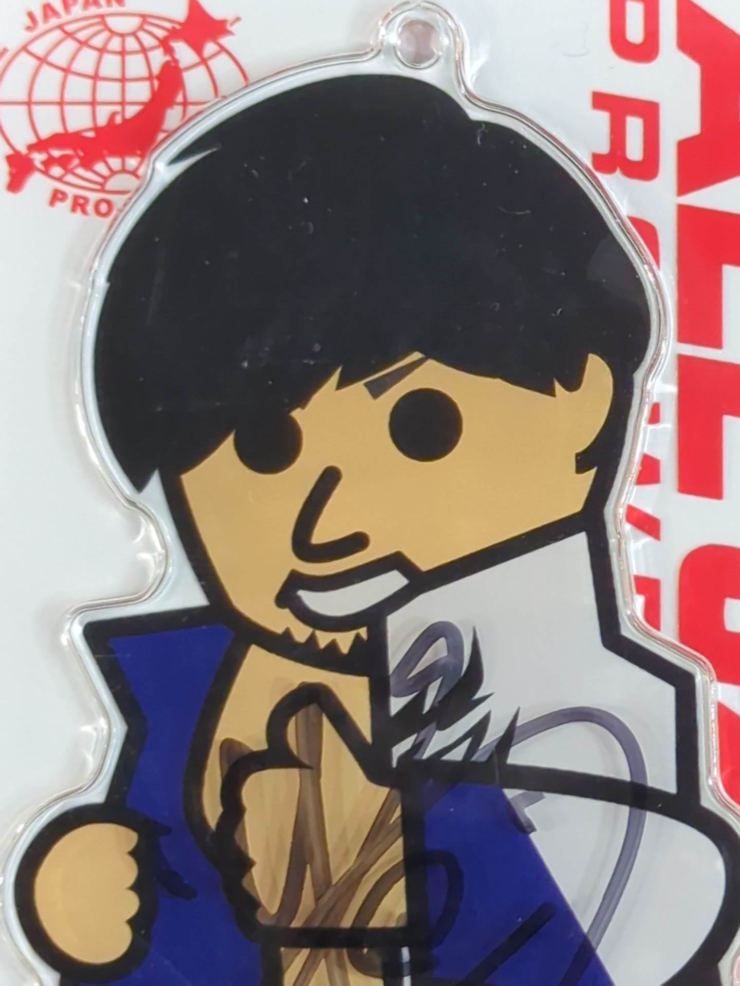 【直筆サイン入り】MUSASHI キャラクターアクリルスタンドキーホルダー