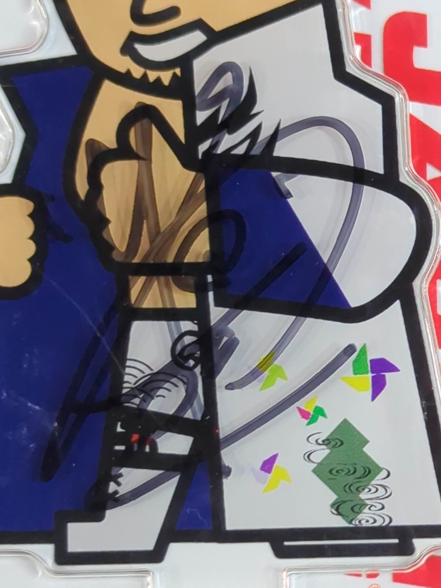 【直筆サイン入り】MUSASHI キャラクターアクリルスタンドキーホルダー