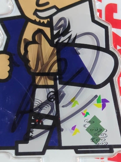 【直筆サイン入り】MUSASHI キャラクターアクリルスタンドキーホルダー