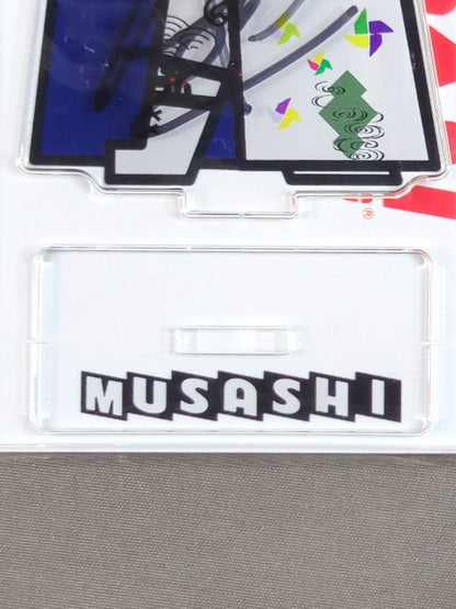 【直筆サイン入り】MUSASHI キャラクターアクリルスタンドキーホルダー