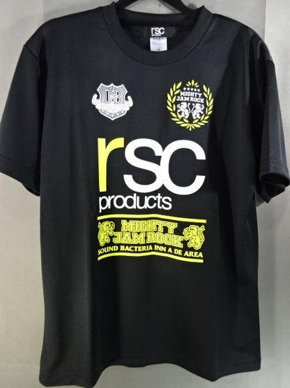 rsc products×MIGHTY JAM ROCK Collaboration T-Shirt (1) (Dry Fabric / Black)