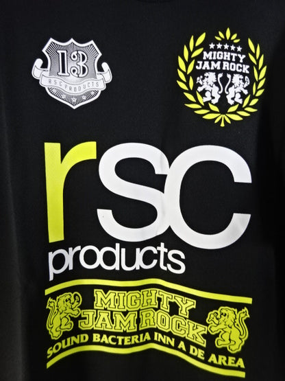 rsc products×MIGHTY JAM ROCK Collaboration T-Shirt (1) (Dry Fabric / Black)