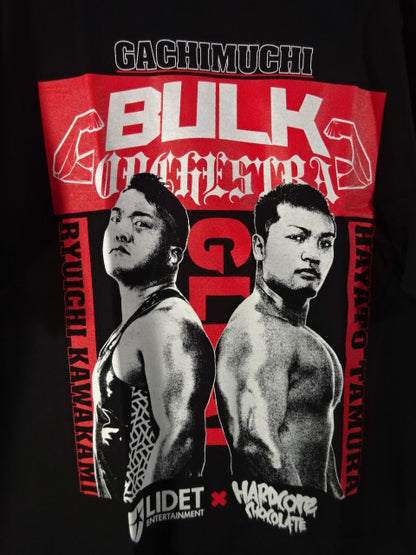 GLEAT × Hardcore Chocolate Collaboration T-Shirt (2) (Black)