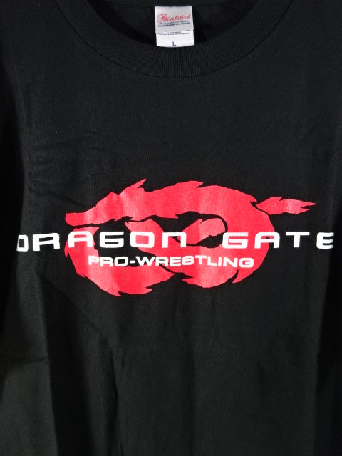 Dragon Gate Logo T-Shirt (1) (Black)