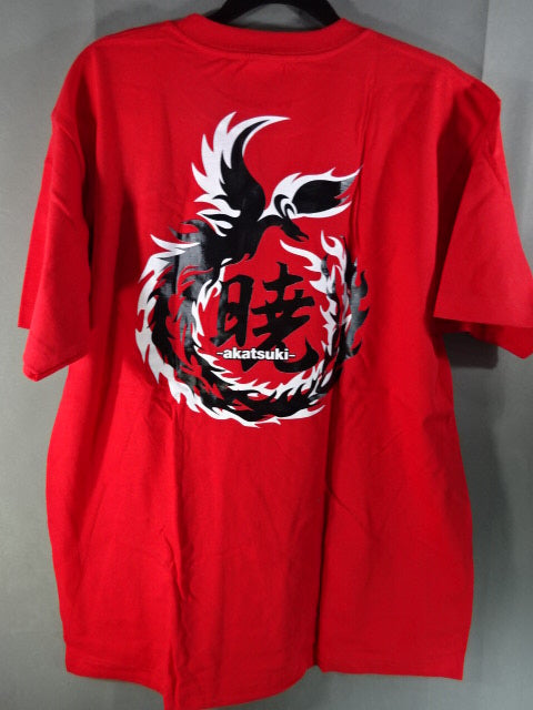 暁 〜AKATSUKI〜 ロゴTシャツ①(レッド) – 闘道館