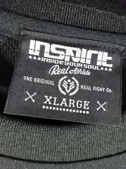 RIZIN × INSPIRIT Dry T-Shirt (2) (Black)