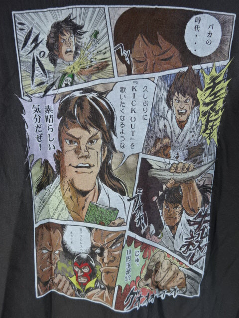 【hand signed autograph】 Yuko Mｉｙａｍｏｔｏ Pro Wrestling  "Bacchaninare Bacadeare" T-shirt