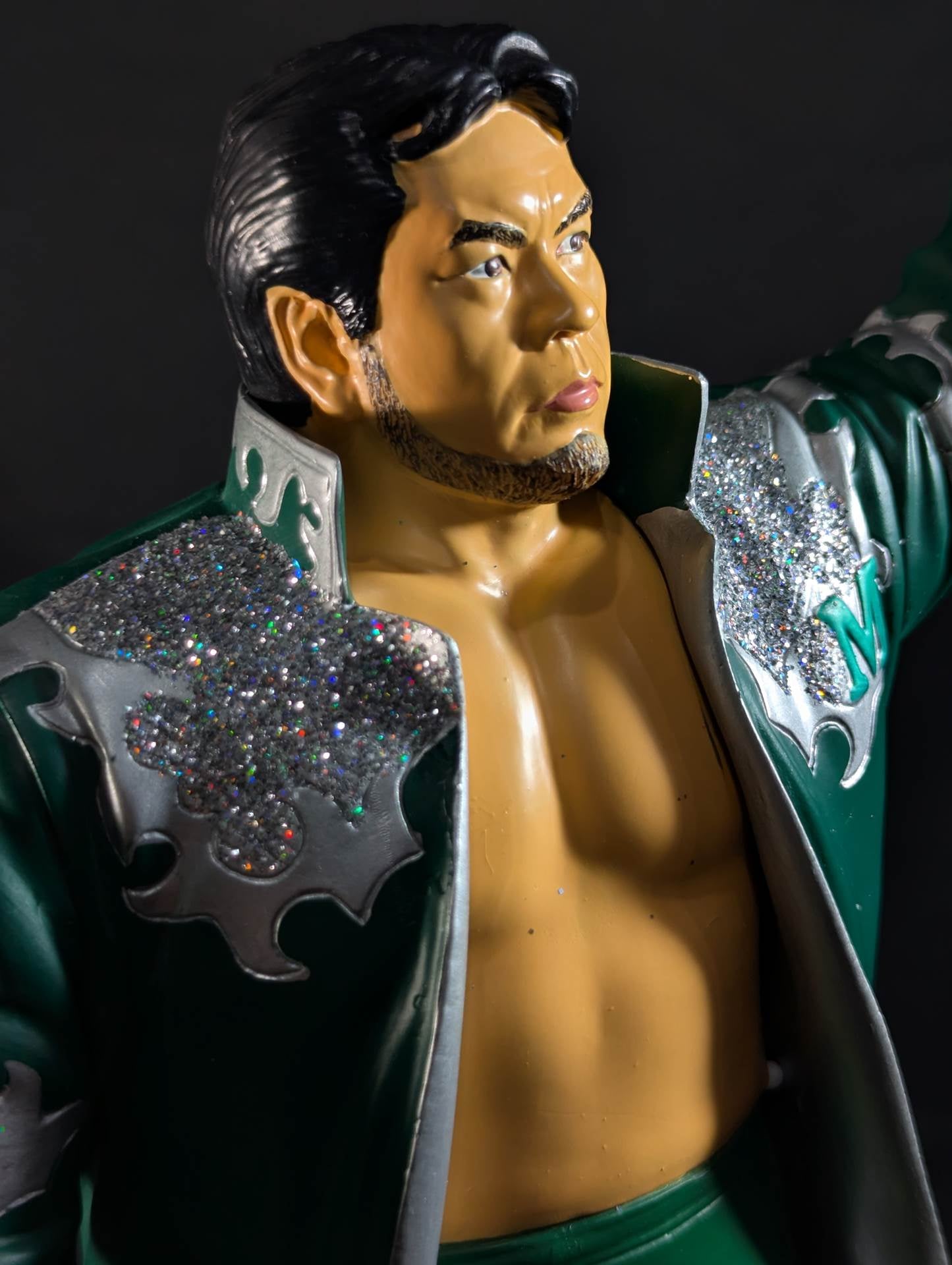★ Green Legend ★ Mitsuharu Misawa Oversized Memorial Figure