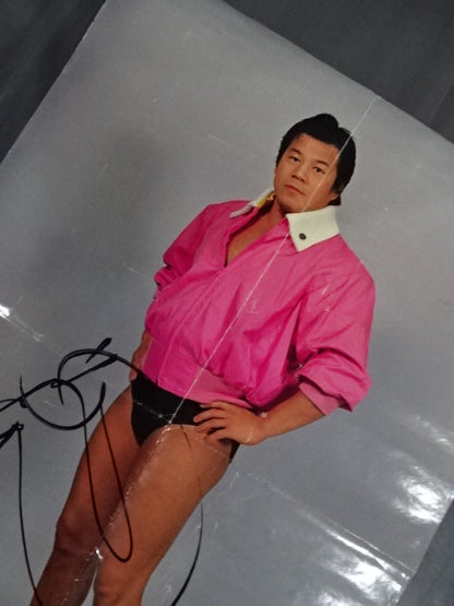 【hand signed autograph】 Tatsumi Fujinami  Posters(1)