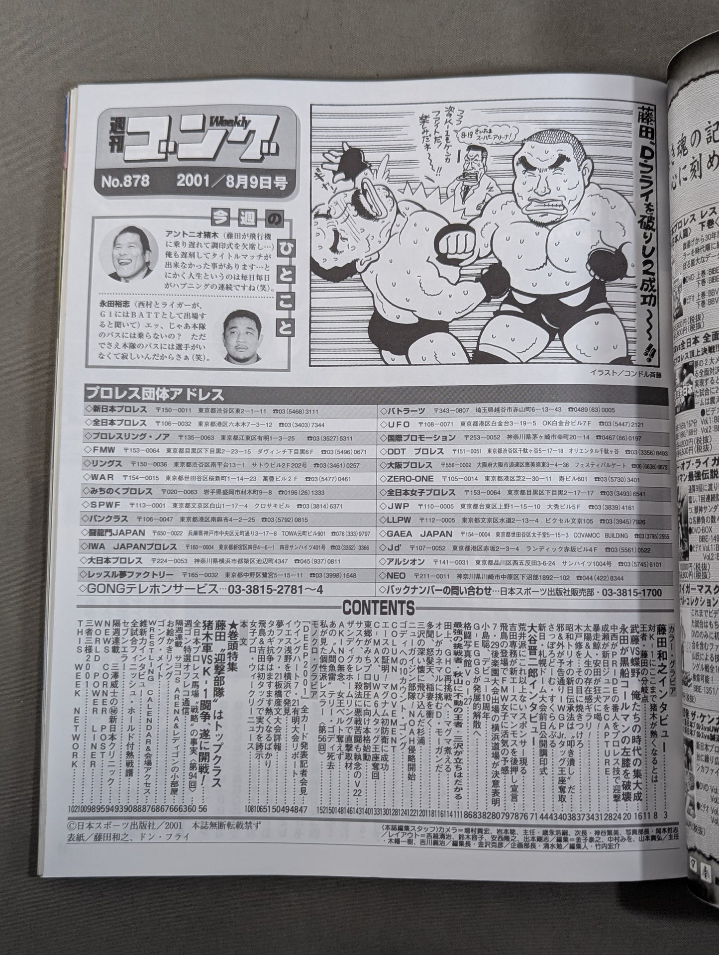 週刊ゴング878