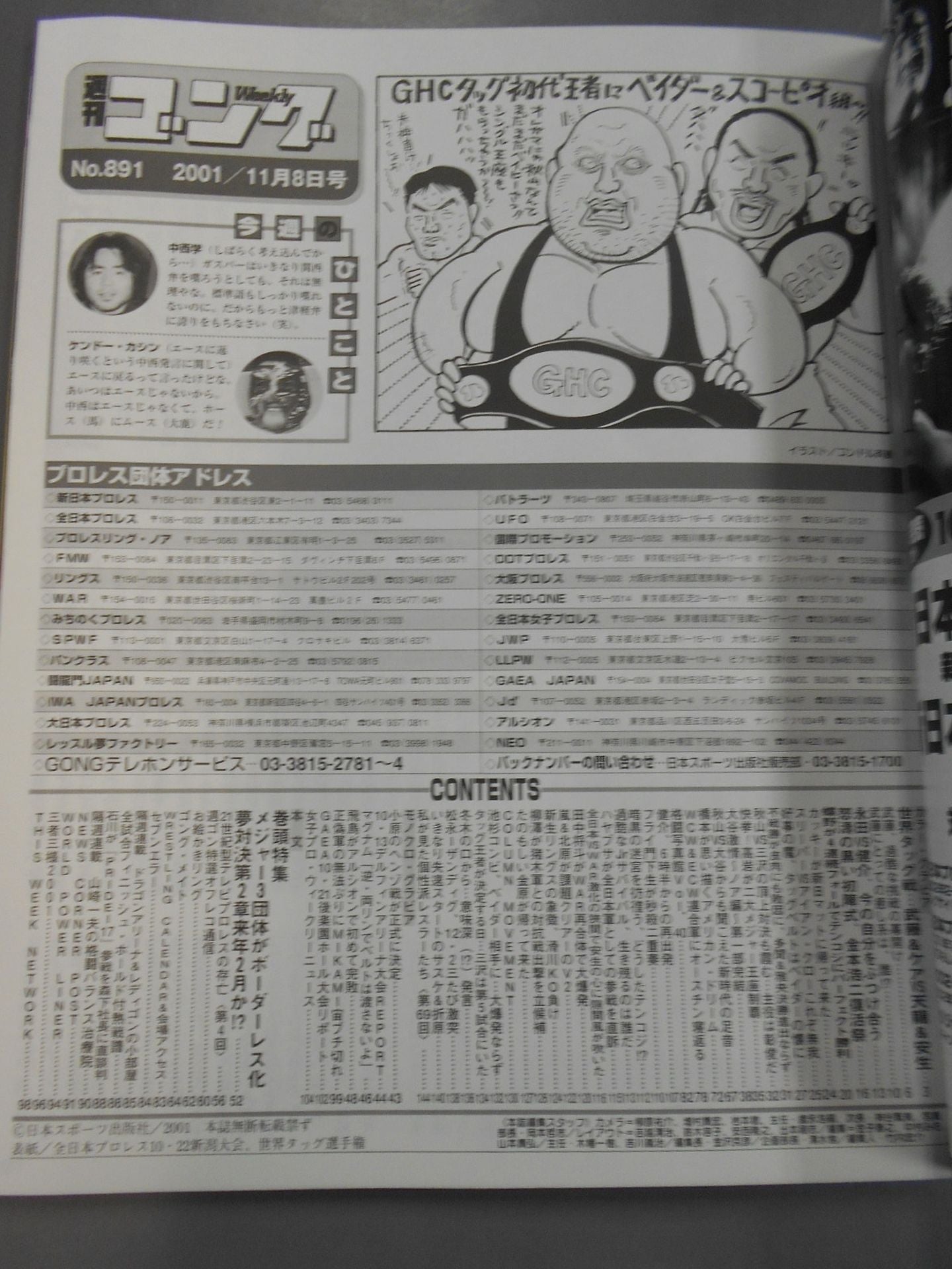週刊ゴング891