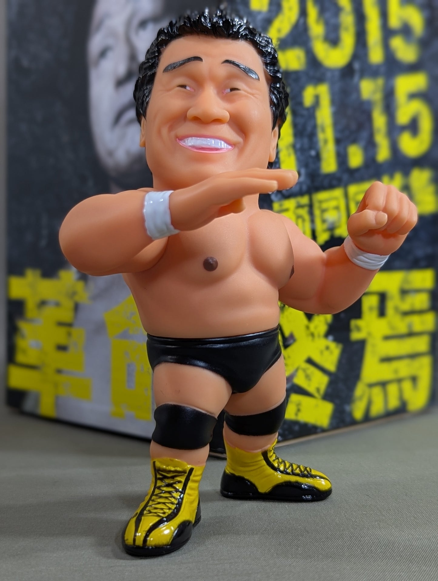 Tenryu Genichiro  Retirement Commemorative Figure (Chop)