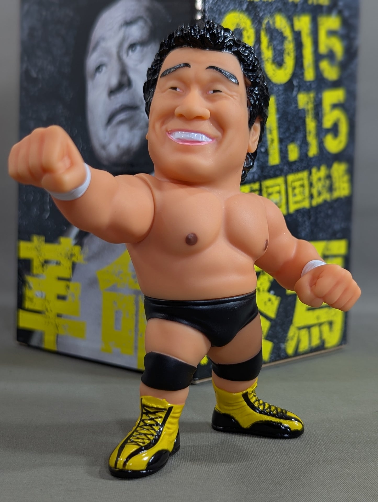 Tenryu Genichiro  Retirement commemorative figure (Goo Punch)