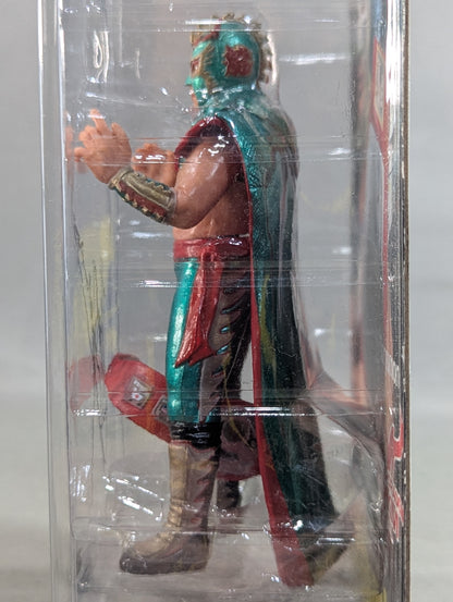 【hand signed autograph】  Ultimo Dragon (green & red, with NWA belt)