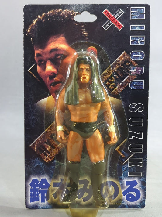 Minoru Suzuki (black shin pads, black towels)