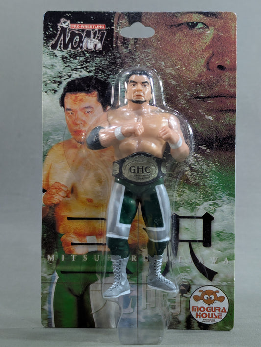 Mitsuharu Misawa  (beard, GHC belt)