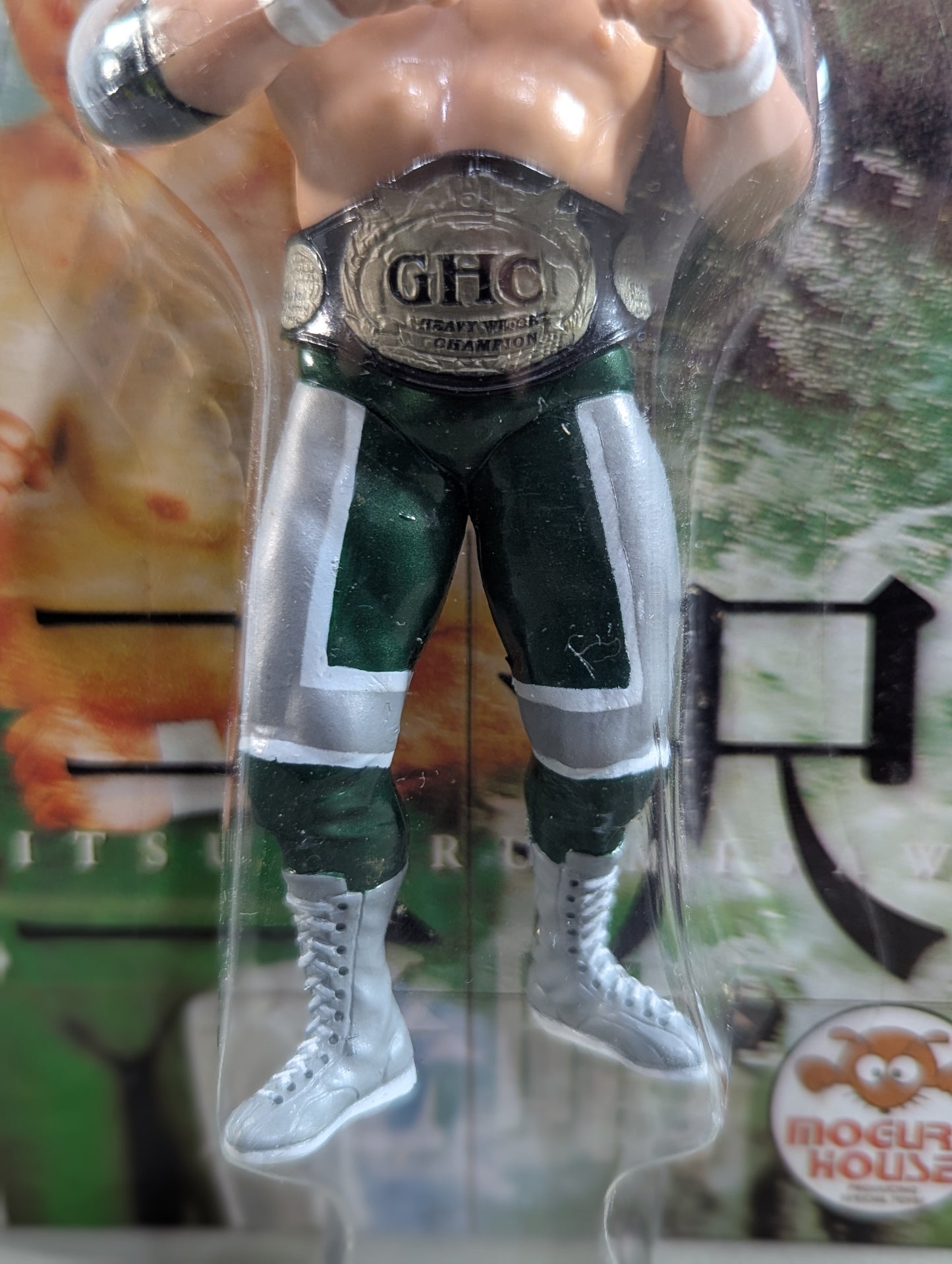 三沢光晴(ヒゲ・GHCベルト)