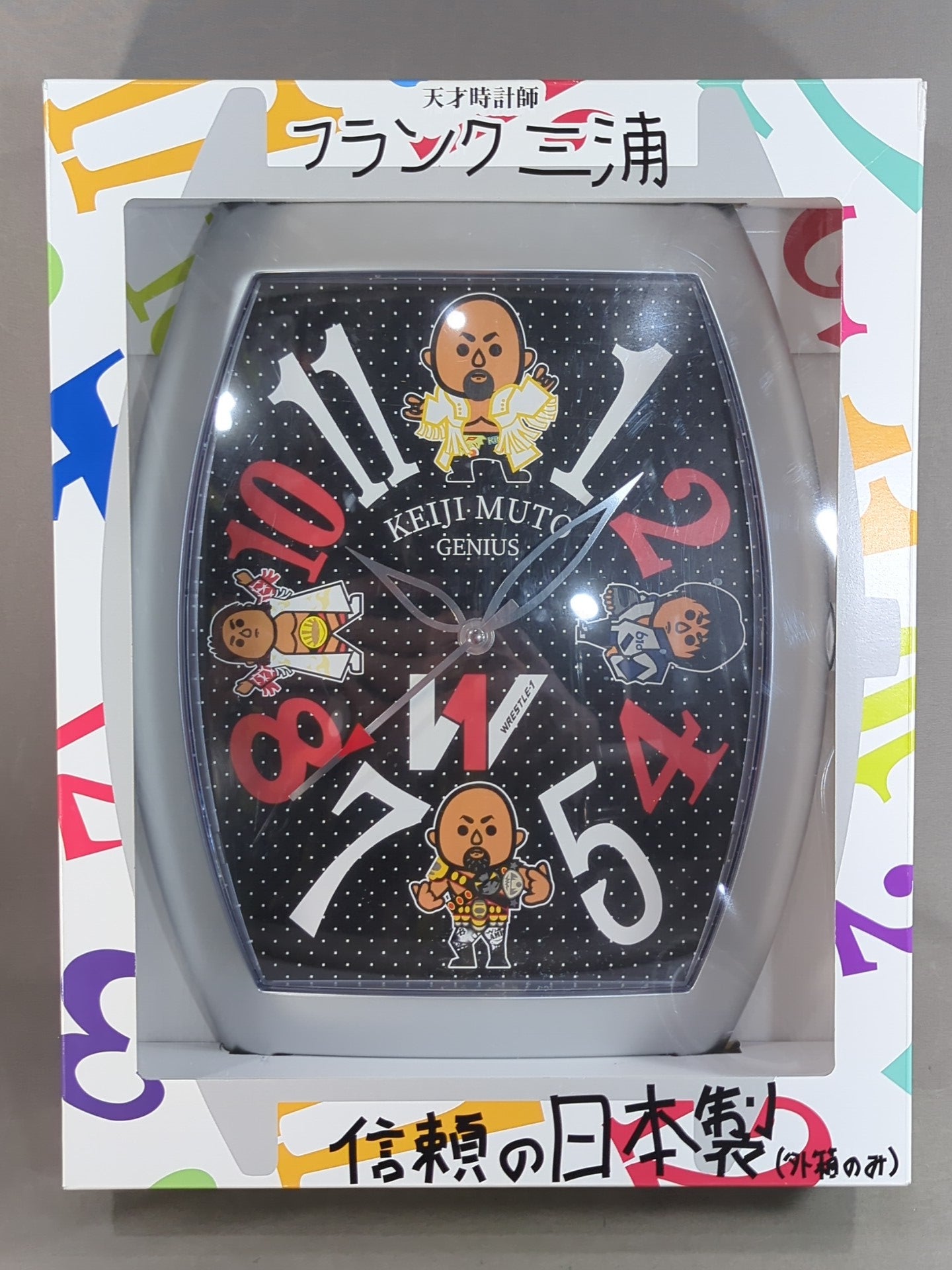 ★ Muto Keiji × Frank Miura ★ Collaboration Wall Clock