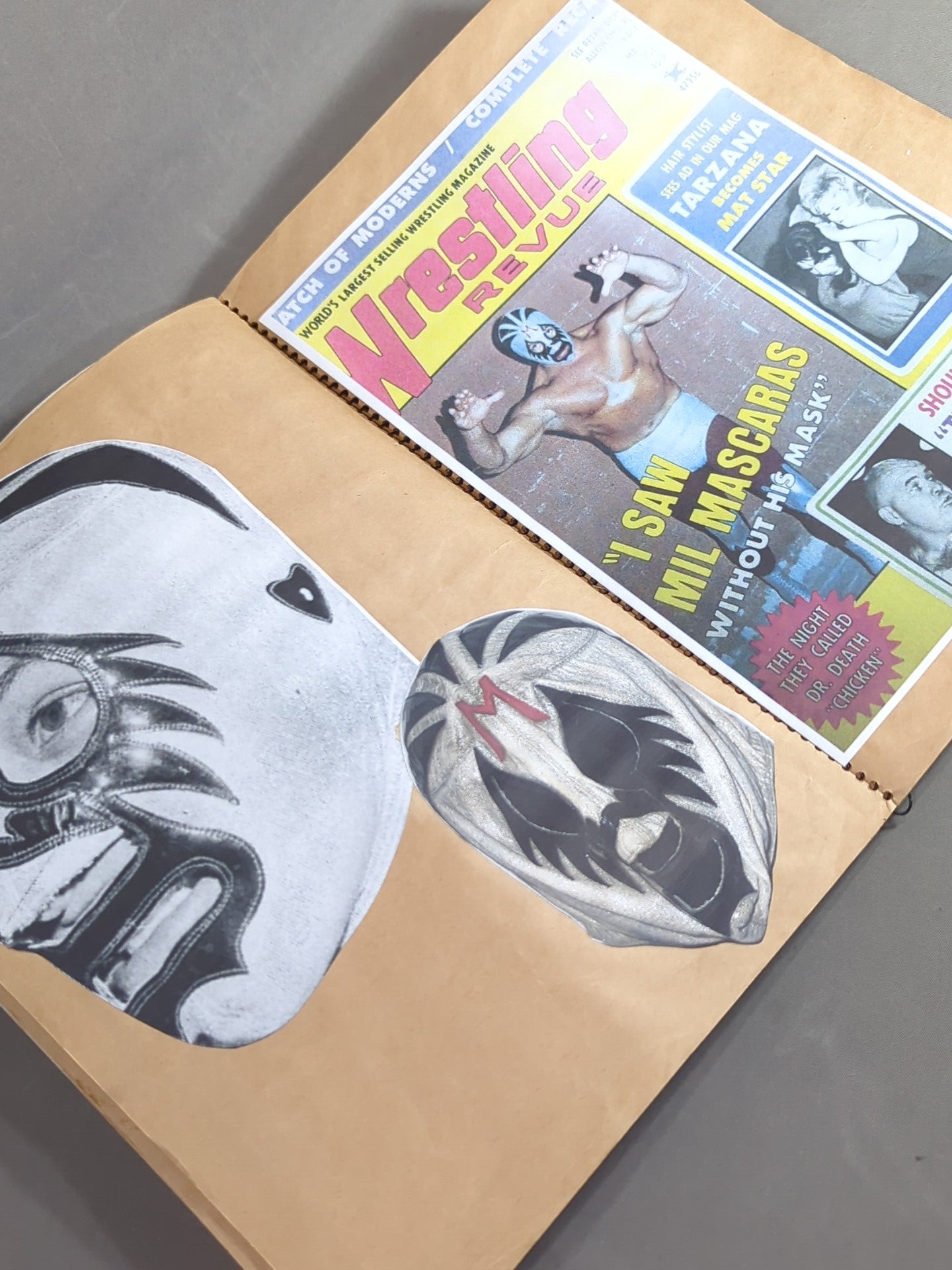 ★ Masked Nobleman ★ Mil Mascaras Scrapbook