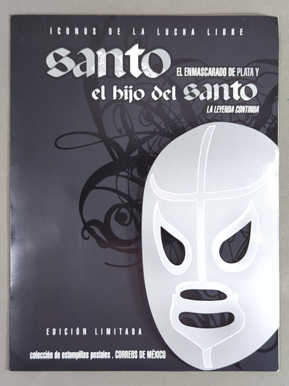 El Hijo del Santo  Official Commemorative Stamp Sheet