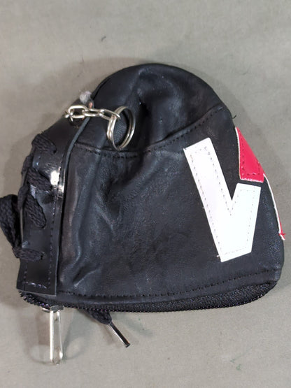 W-1 Mask Mask Coin Case Keychain