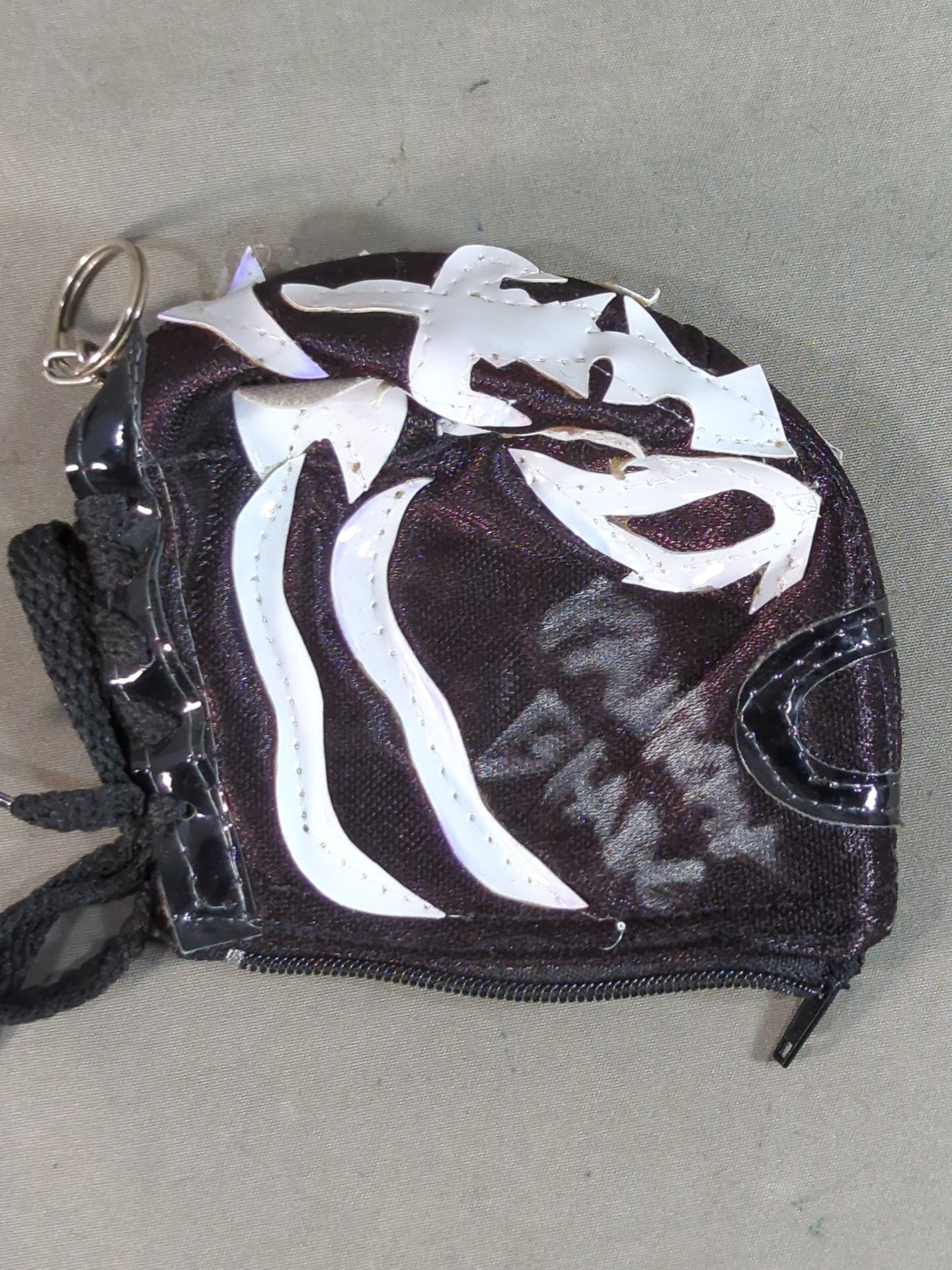 【hand signed autograph】 Panthera Blanca Jr. Mask Coin Case Keychain