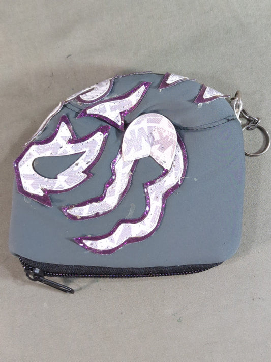 【hand signed autograph】 Panthera Blanca Jr. Mask Coin Case Keychain