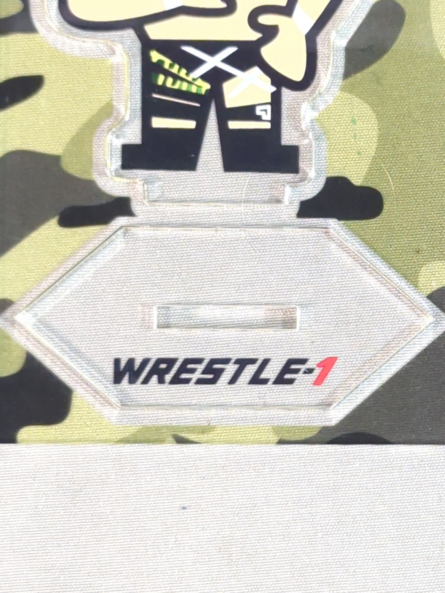 【hand signed autograph】 Tsugutaka Sato WRESTLE-1 Acrylic Stand Keychain