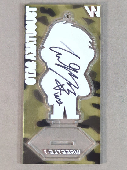 【hand signed autograph】 Tsugutaka Sato WRESTLE-1 Acrylic Stand Keychain