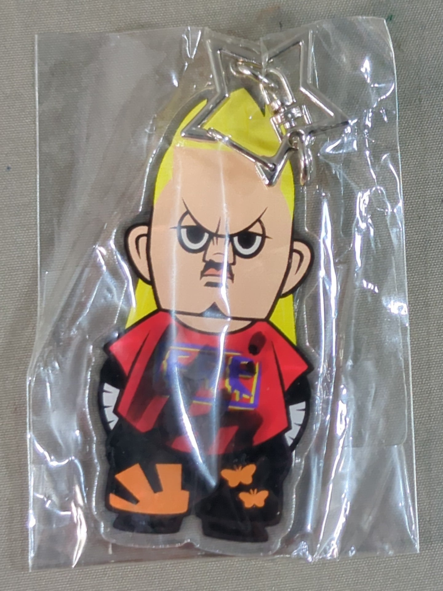 【hand signed autograph】 Mogami Nine Illustration Acrylic Keychain