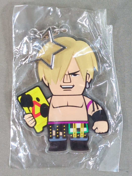 【hand signed autograph】 Jun Masaoka Acrylic Keychain