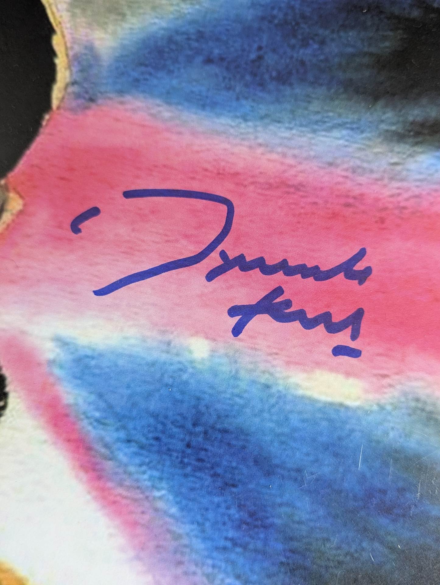 ダイナマイト・キッド 直筆サイン入り 大判ポートレート