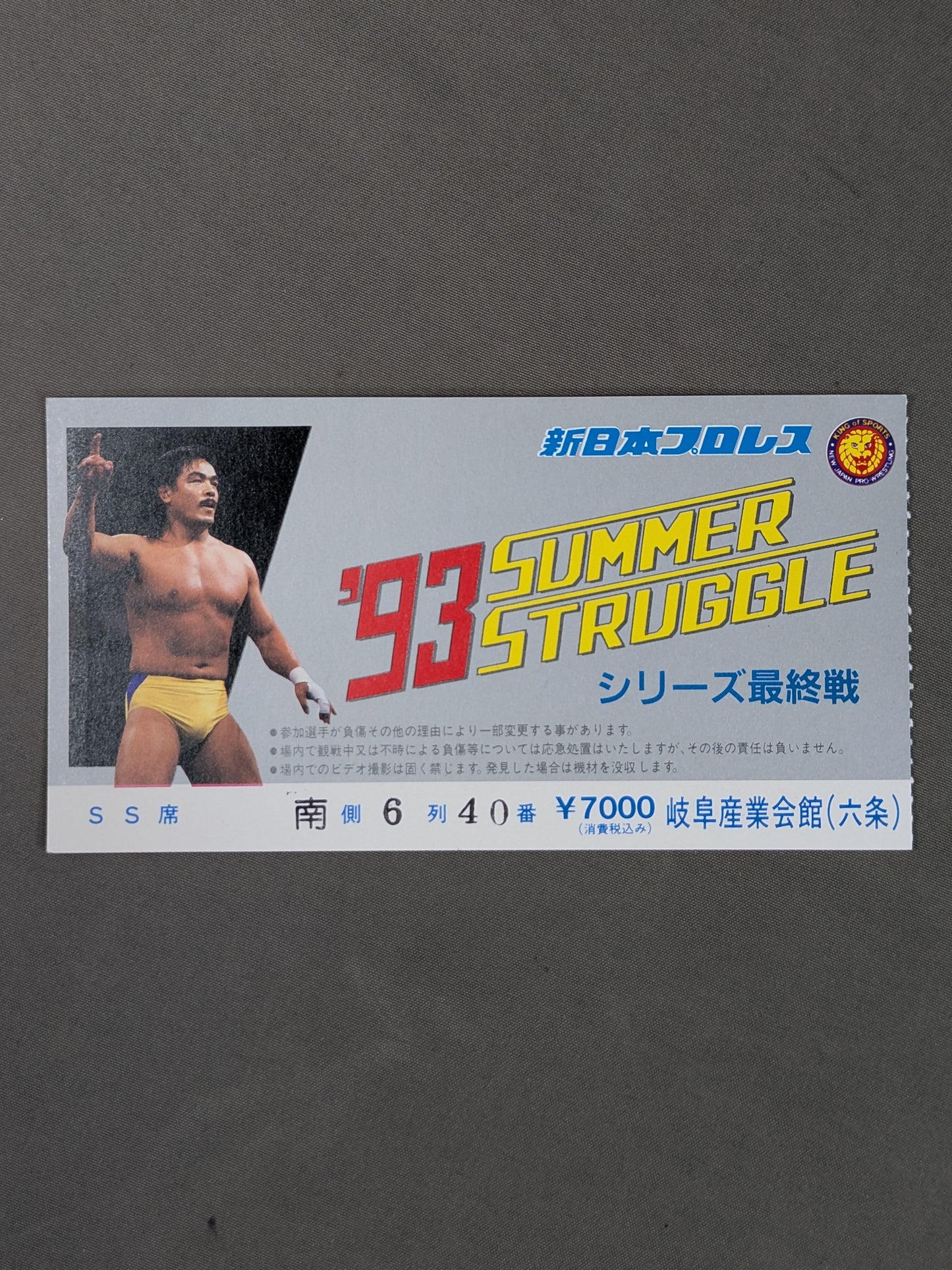 ’93 SUMMER STRUGGLE【最終戦】