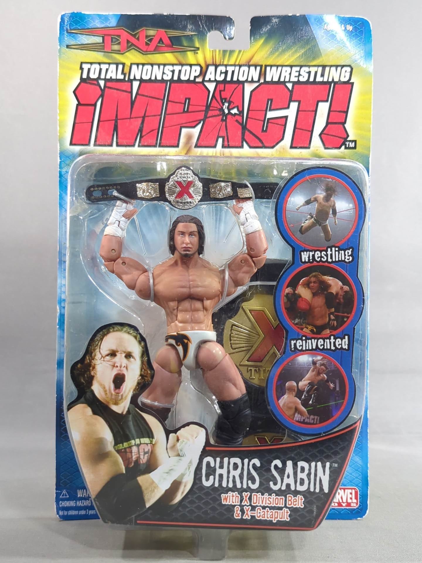 ★X-Division王座ベルト★ クリス・セイビン(TNA iMPACT!)