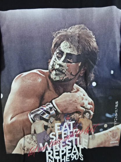 グレート・ムタ×CONVICT コラボTシャツ①(ブラック)