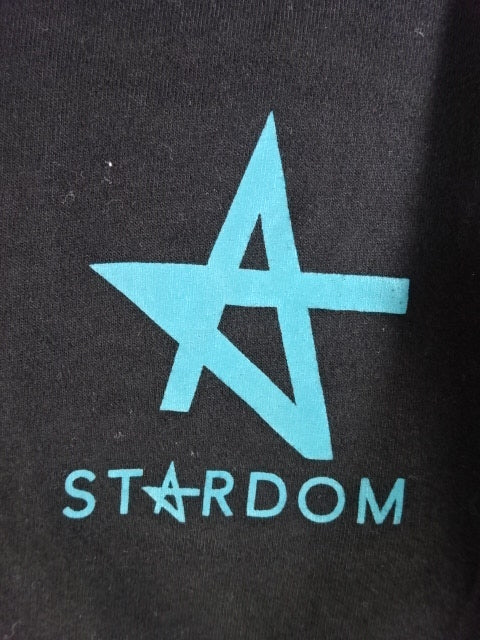 スターダム×アベイル Tシャツ①(ブラック)