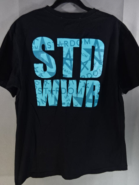 スターダム×アベイル Tシャツ①(ブラック)