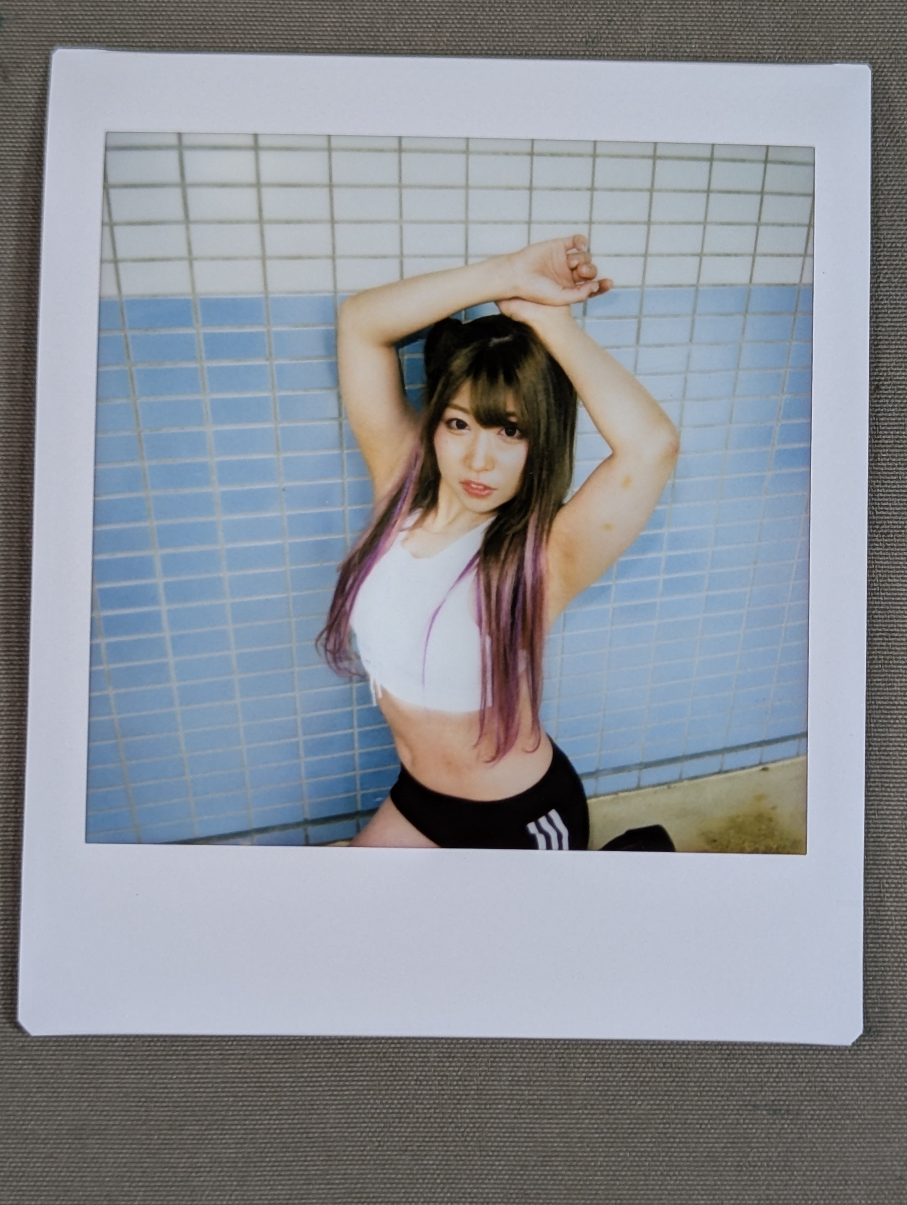 世界に1枚　元スターダム　中野たむ 直筆メッセージ　プレミアムワイドチェキ 中野たむ スターダムチェキ(F-4) – 闘道館