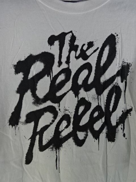 OZAWA 「The Real Rebel」 Tシャツ①(ホワイト)