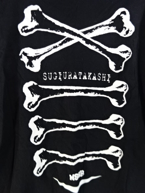 杉浦貴×MSGR コラボTシャツ①(ブラック)