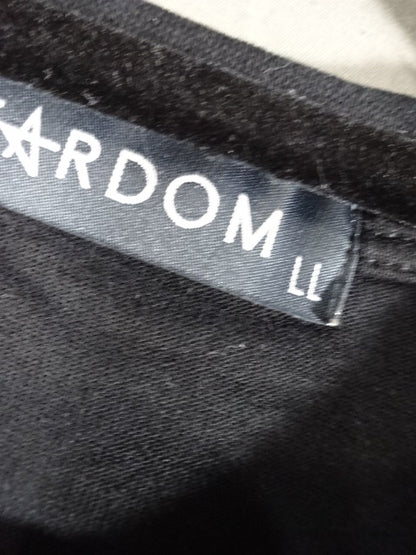 スターダム×アベイル ロングスリーブTシャツ①(ブラック)