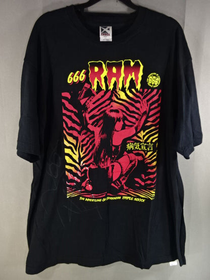 【直筆サイン入り】ラム会長「病気宣伝」Tシャツ